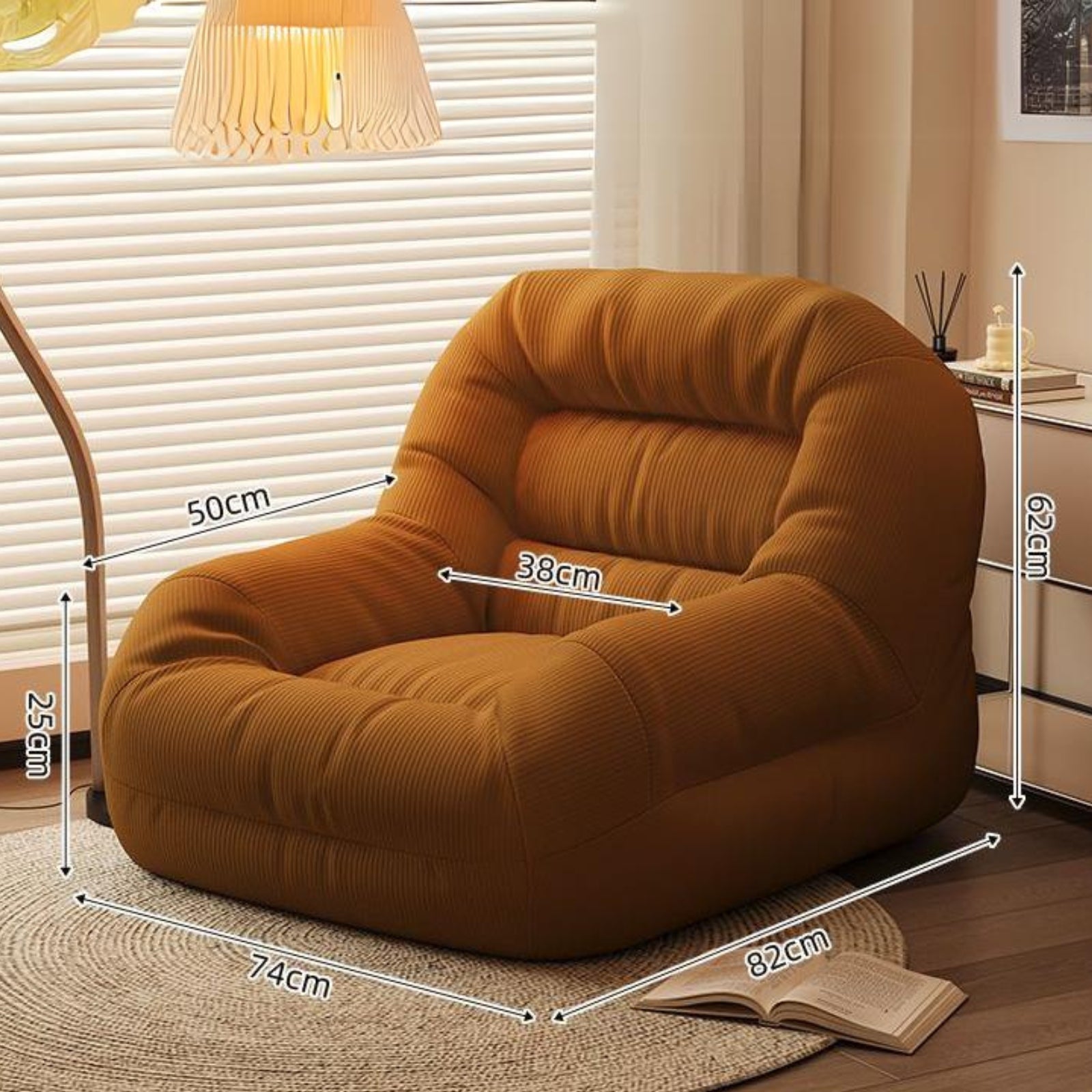 ネストコーデュロイビーズクッションソファ – kocol