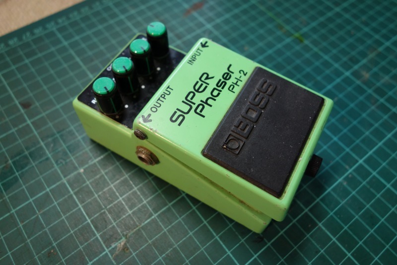 BOSS PH-2 SUPER Phaser（エフェクト音が出ません）」: こいち時間