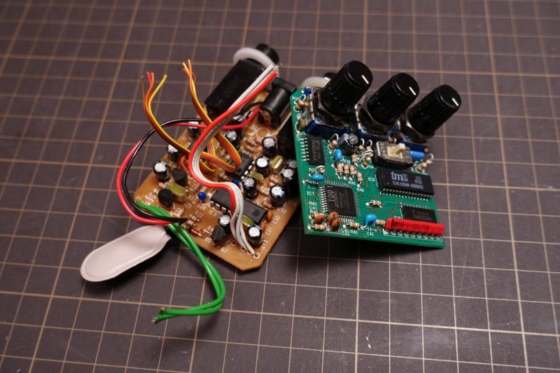 Guyatone MD3 MICRO DIGITAL DELAY（配線直し・ケースの製作）」: こ
