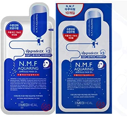 Mediheal N.M.F. Aquaring Ampoule Essential Mask Pack 1 Box 10