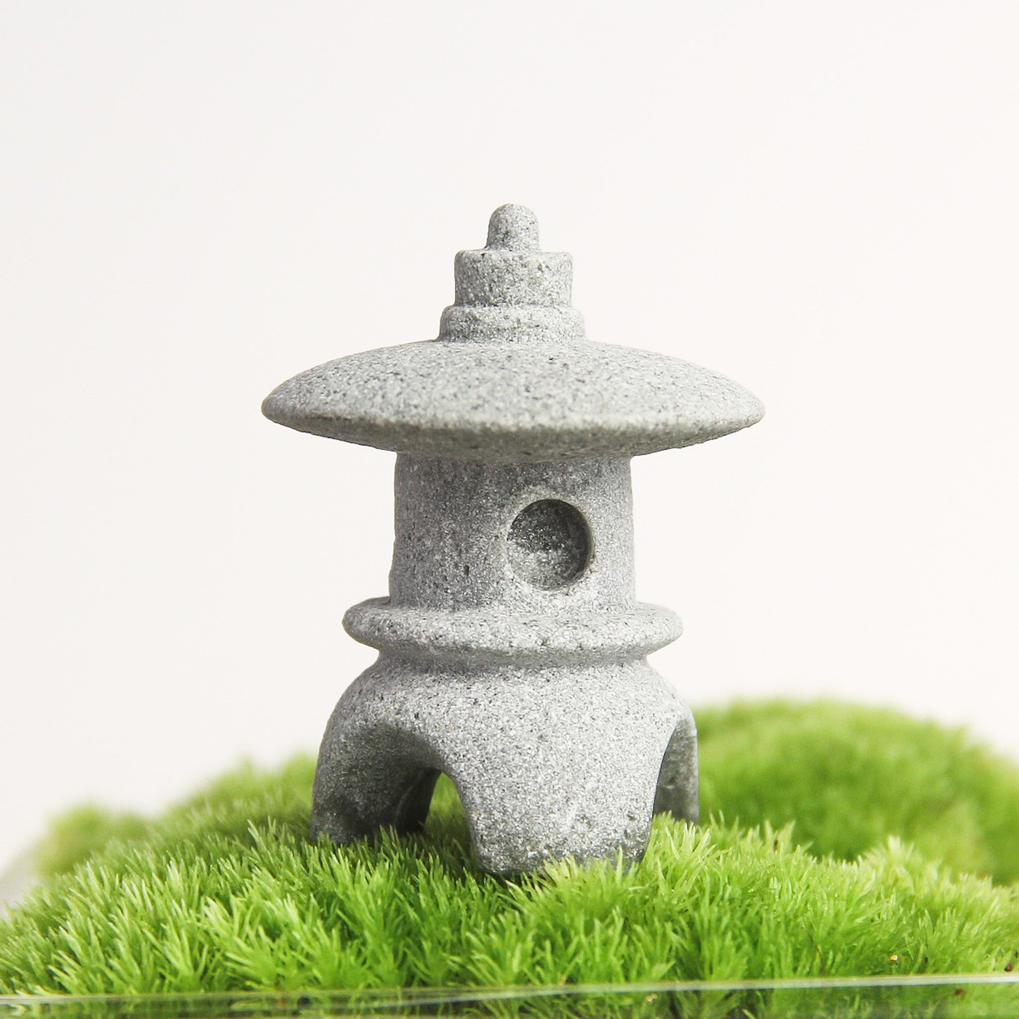 いち ミニ灯籠 灯籠 石灯籠 盆景 盆栽 ジオラマ 未使用品 ア23 いち ミニ