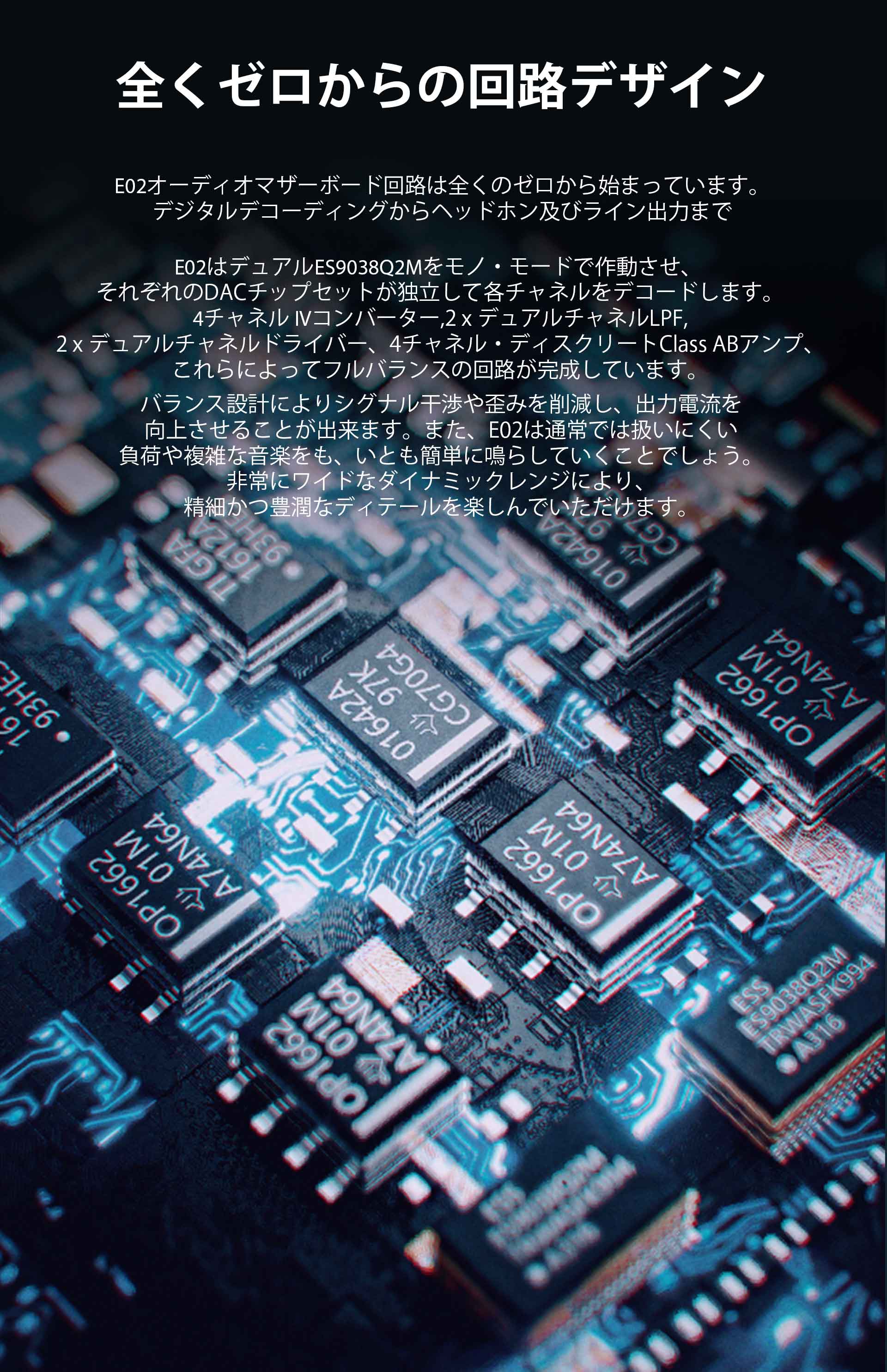 Cayin E02オーディオマザーボード・ES9038Q2MデュアルDAC搭載 | kopek｜