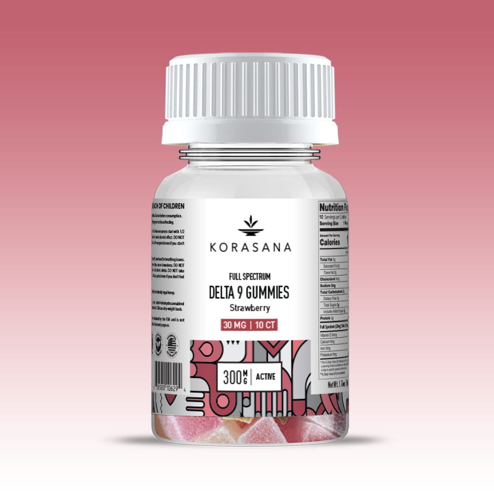 Full Spectrum CBD + Delta 9 Gummy | Korasana
