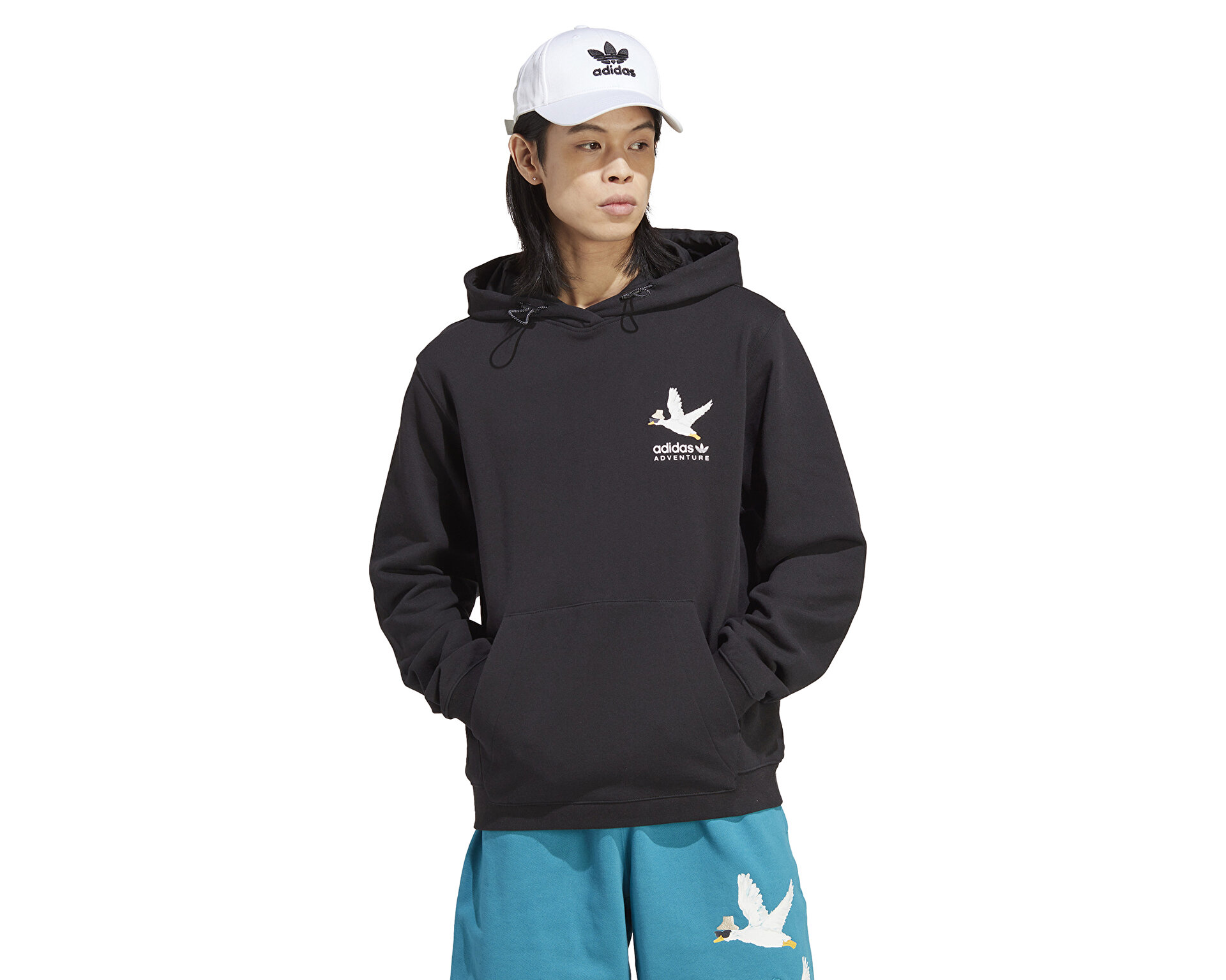 adidas Erkek Adv Hoodie Siyah HZ1150