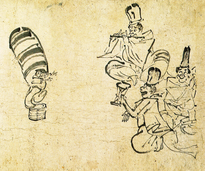 鳥獣人物戯画│世界遺産 栂尾山 高山寺 公式ホームページ