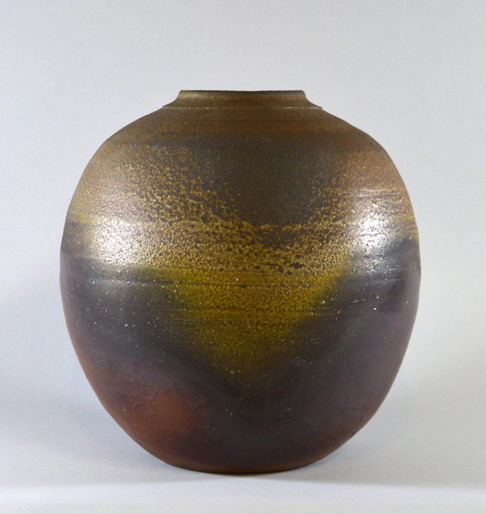 人間国宝藤原雄作陶の壺父藤原啓人間国宝特別出品です‼️ 人間国宝藤原