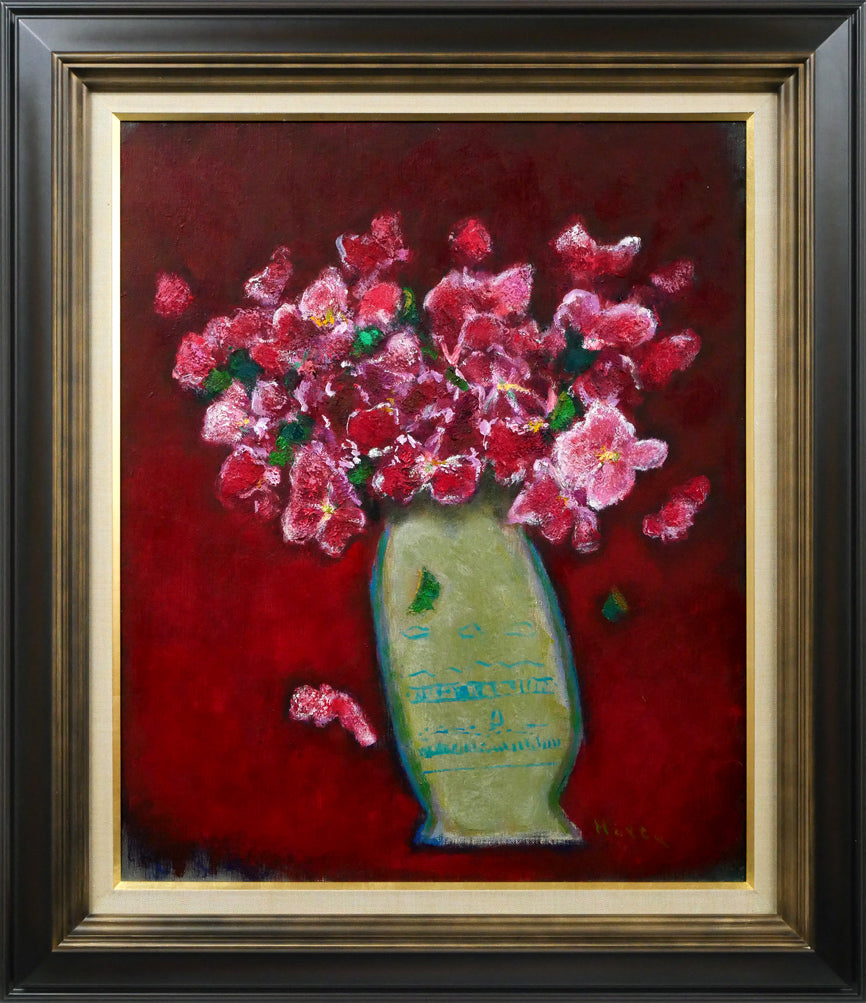 桜木稔「風景画」油絵・F3号 絵画買取・販売の小竹美術