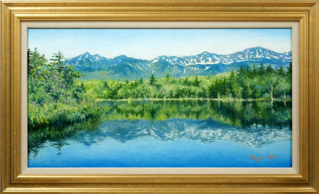 油絵 堀田髙 「裏窓」 1970年制作 6号 堀田高 油絵堀田髙「裏窓」1970