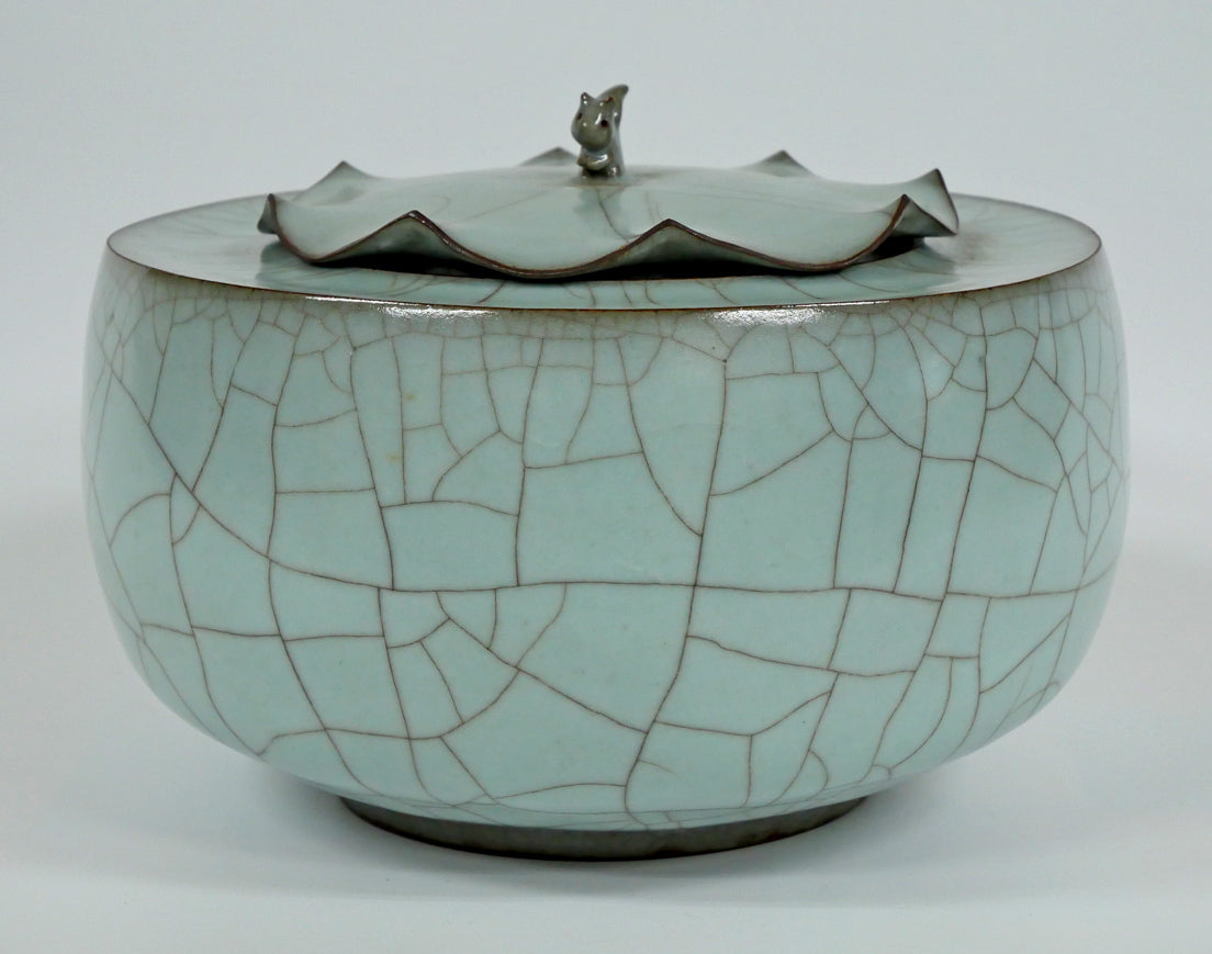 三浦小平二「青磁壺」共箱 絵画買取・販売の小竹美術