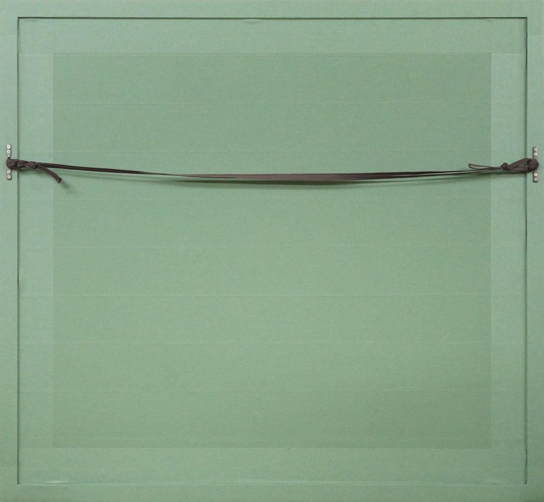 小田切訓「西教会のある運河（オランダ）」シルクスクリーン版画 絵画