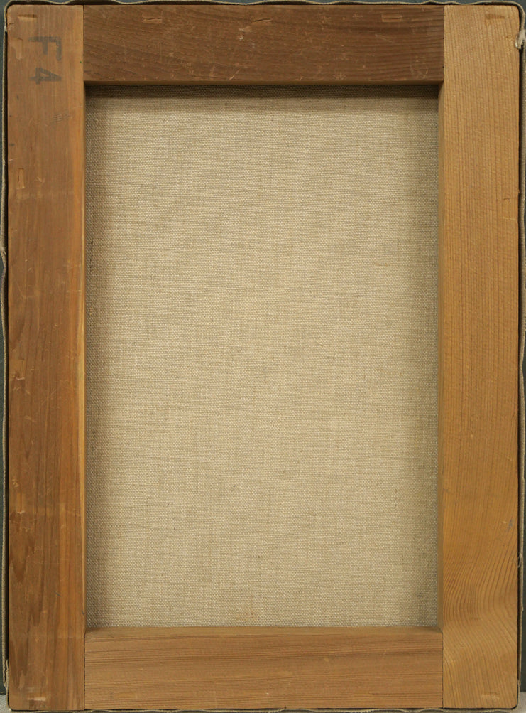 杉浦一郎「西洋人形」油絵・F4号 絵画買取・販売の小竹美術