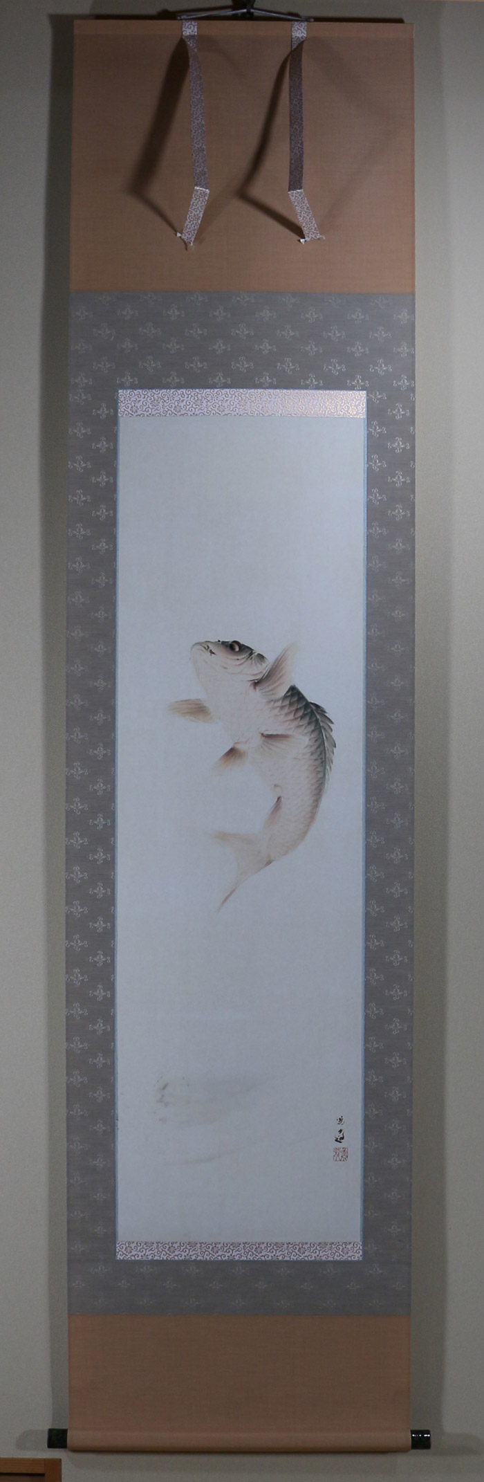 躍鯉｜新・古美術 高美堂（こうびどう）｜掛軸販売・通販・買取｜骨董