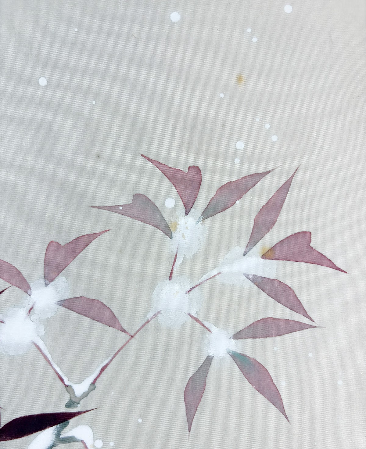 雪中南天｜新・古美術 高美堂（こうびどう）｜掛軸販売・通販・買取