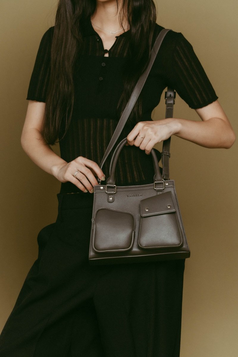 multi pocket hand bag/2color | KNUTH MARF