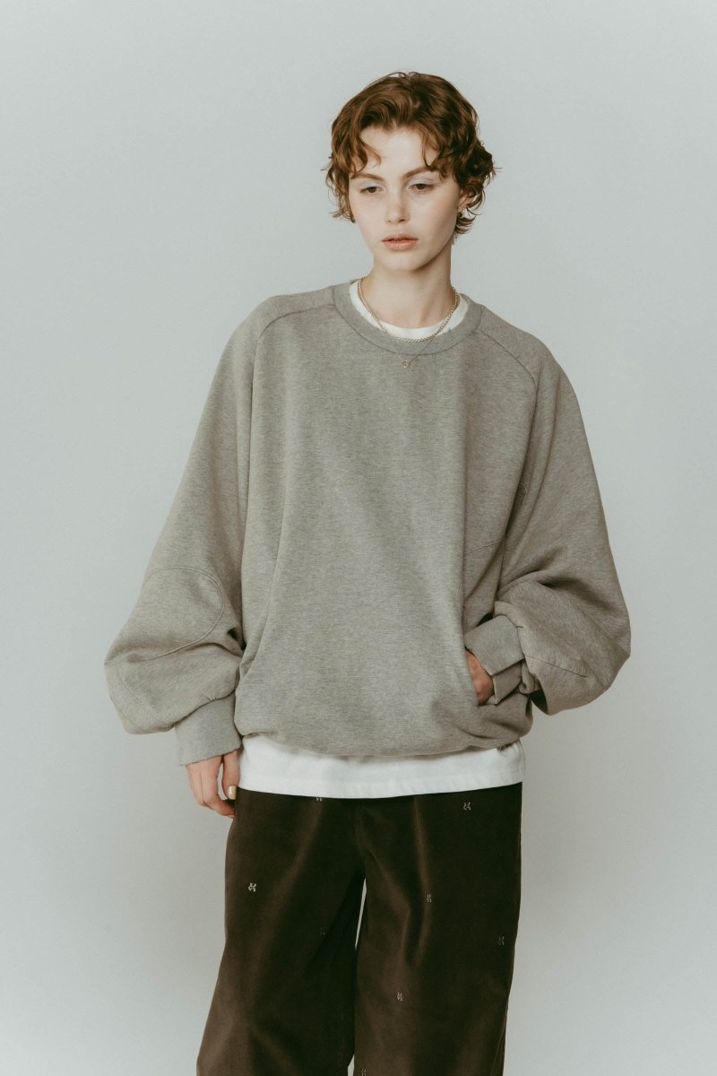 panelled volume sweatshirt(unisex)/2color | KNUTH MARF