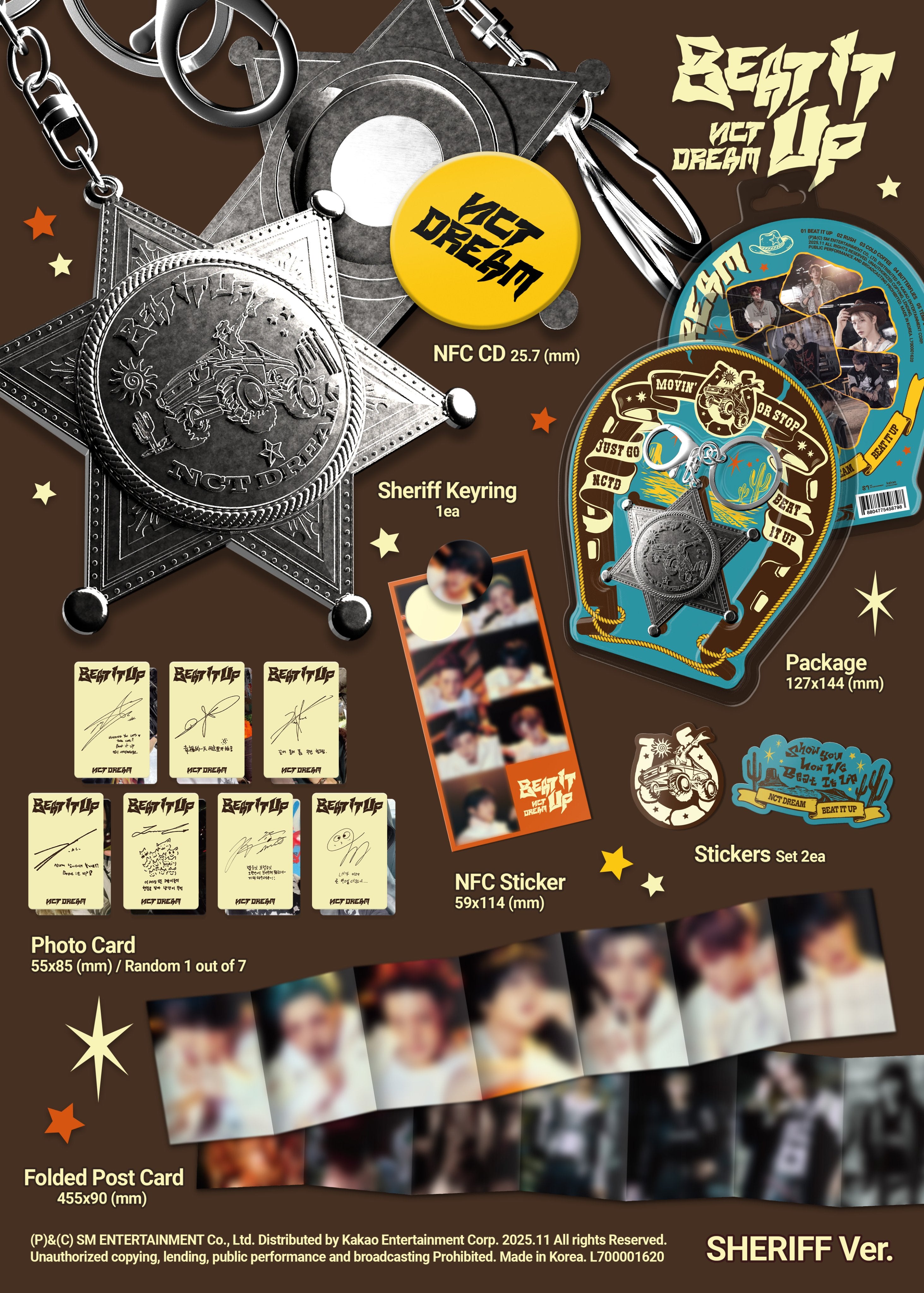 NCT DREAM - Beat It Up (Sheriff Ver. /SMART ALBUM) – K Stars