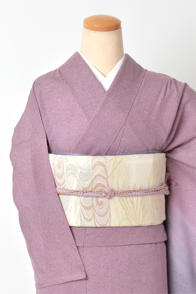 江戸小紋[藤色/鮫小紋]｜着物レンタルあき (来店着付け無料・全国配送無料)