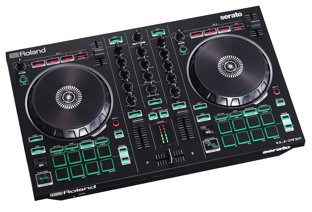 Roland DJ-202 DJ Controller with Serato DJ Pro – Kraft Music