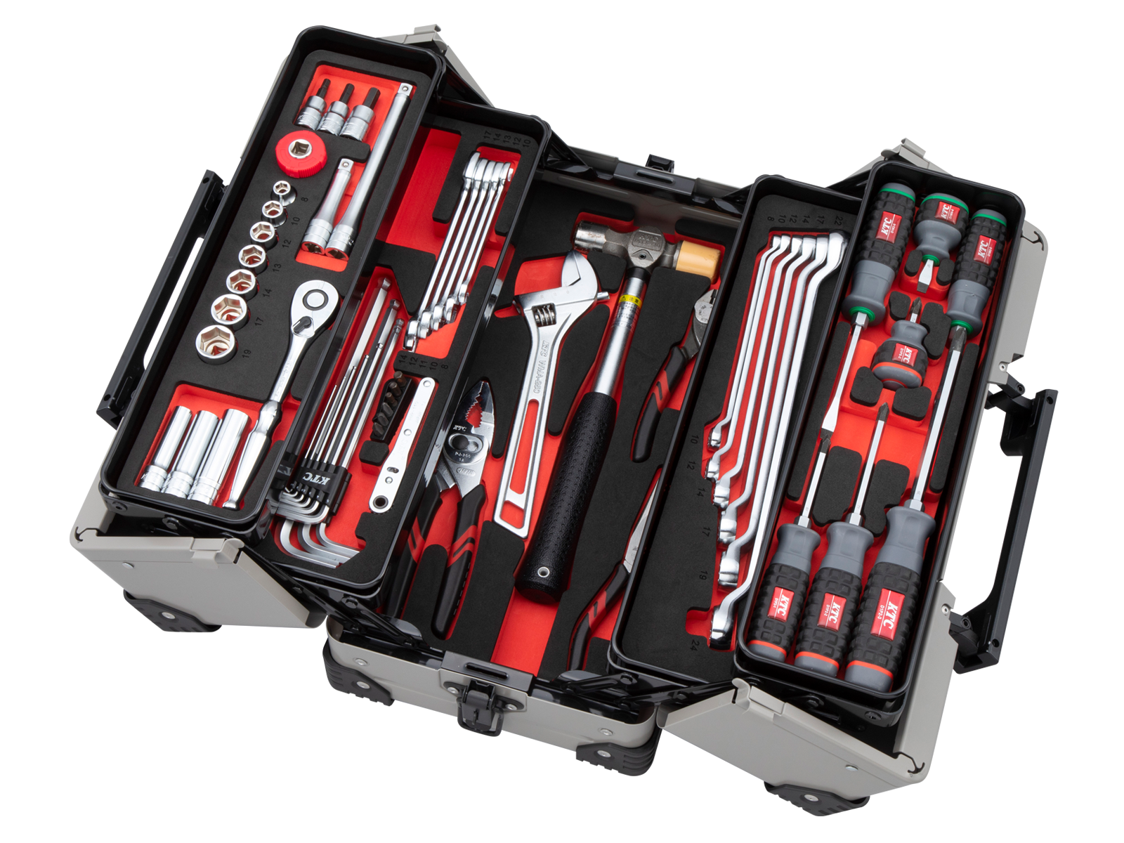 2022SKセール限定品】9.5sq.工具セット（両開きメタルケース）［56点