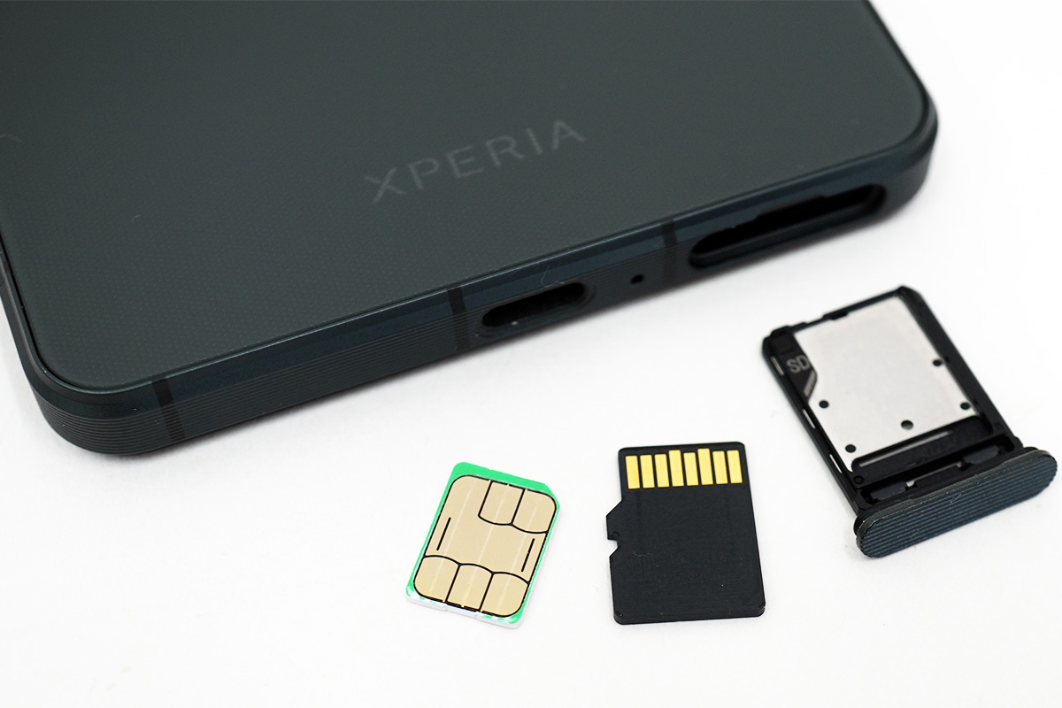 SIMフリーモデル「Xperia 1 VI（XQ-EC44）」にeSIM を登録。デュアル
