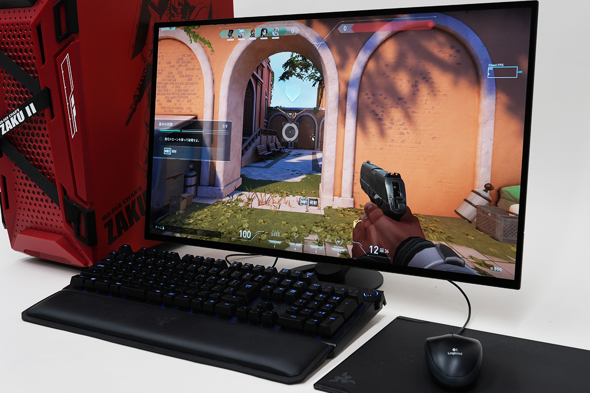 ゲーミングモニター「INZONE M10S」(27インチ/QHD 2560×1440/480Hz