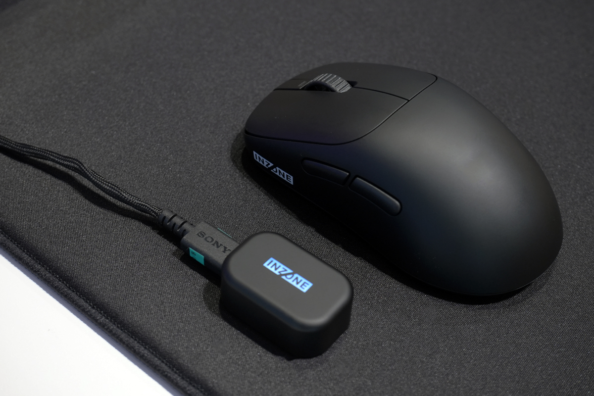 ソニー初のワイヤレスゲーミングマウス「INZONE Mouse-A」(MSE-G500