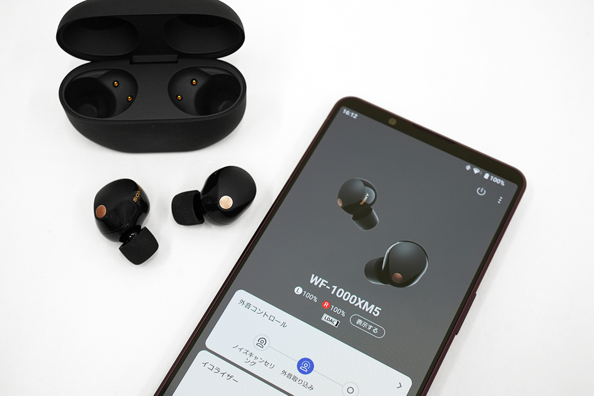 フラグシップ完全ワイヤレスイヤホン「WF-1000XM5」、ソニーストアで