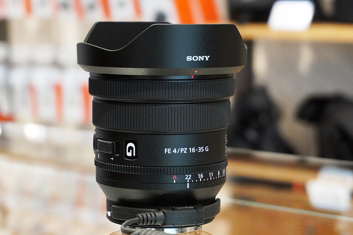 FE PZ 16-35mm F4 G「SELP1635G」をソニーストアで触ってきたレビュー