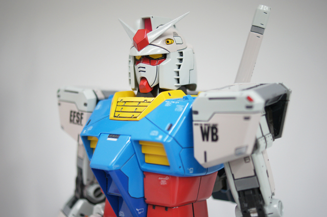 予約して10ヶ月後にやっと到着した「1/60完成モデル RX-78-2ガンダム