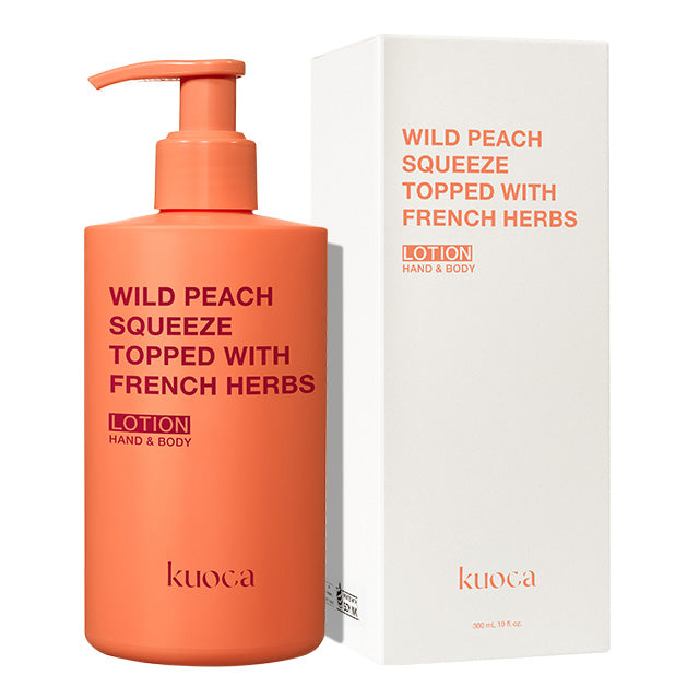 WILD PEACH HAND&BODY LOTION | kuoca(クオカ) 日本公式オンラインストア