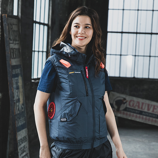 バートルエアークラフトベストAC2074服のみ