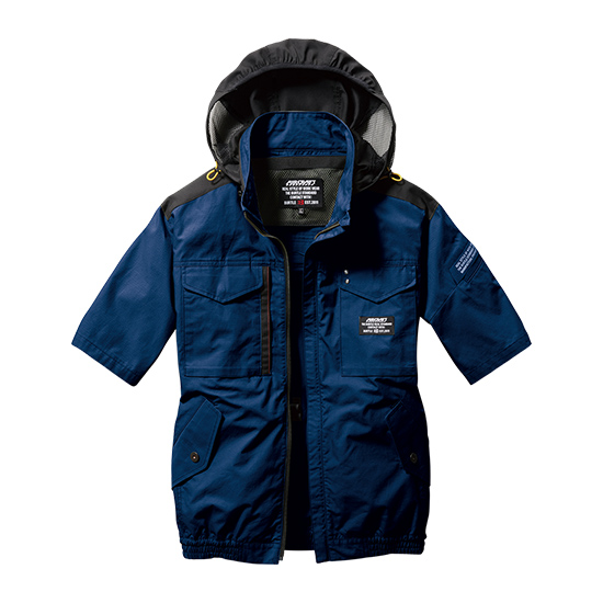 バートルエアークラフト半袖AC1186ファンバッテリーセット