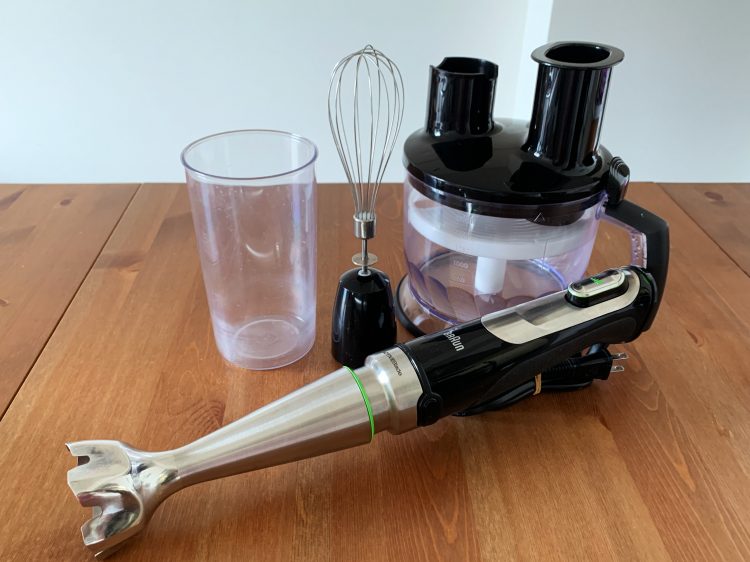 ブラウン ハンドブレンダー「マルチクイック9」をお試し！お料理を