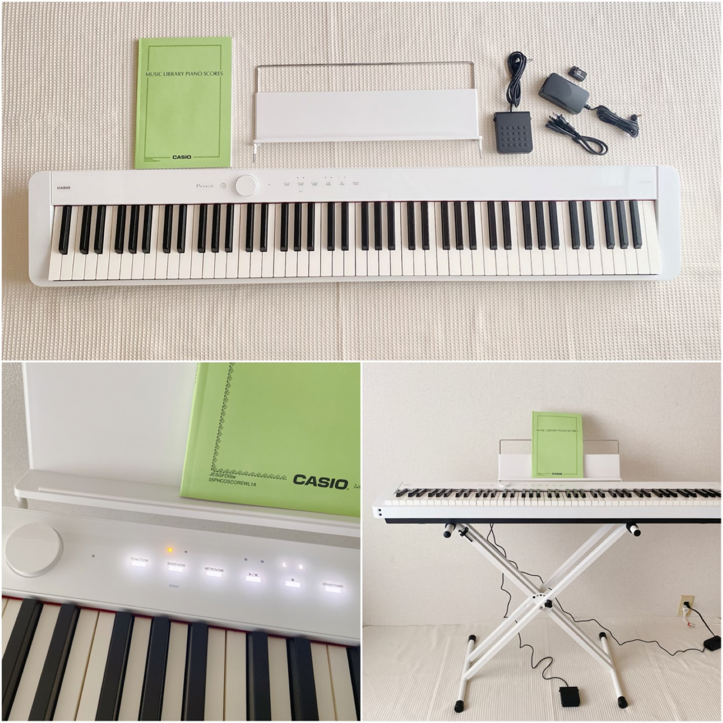 CASIOの電子ピアノ「Privia PX-S1100」がオススメな理由【本日の