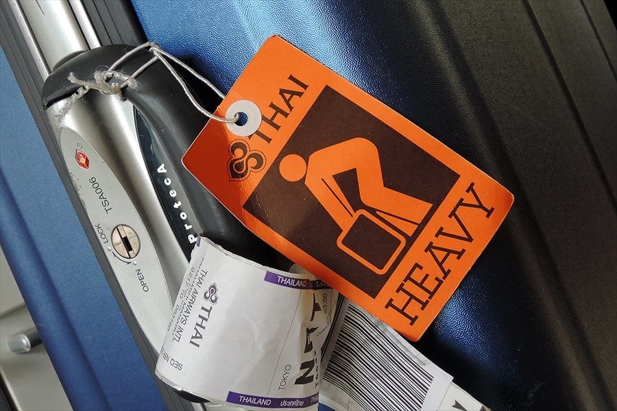 JAL手荷物タグ HEAVY セット 日本航空 フラジール ビジネスクラス 優先