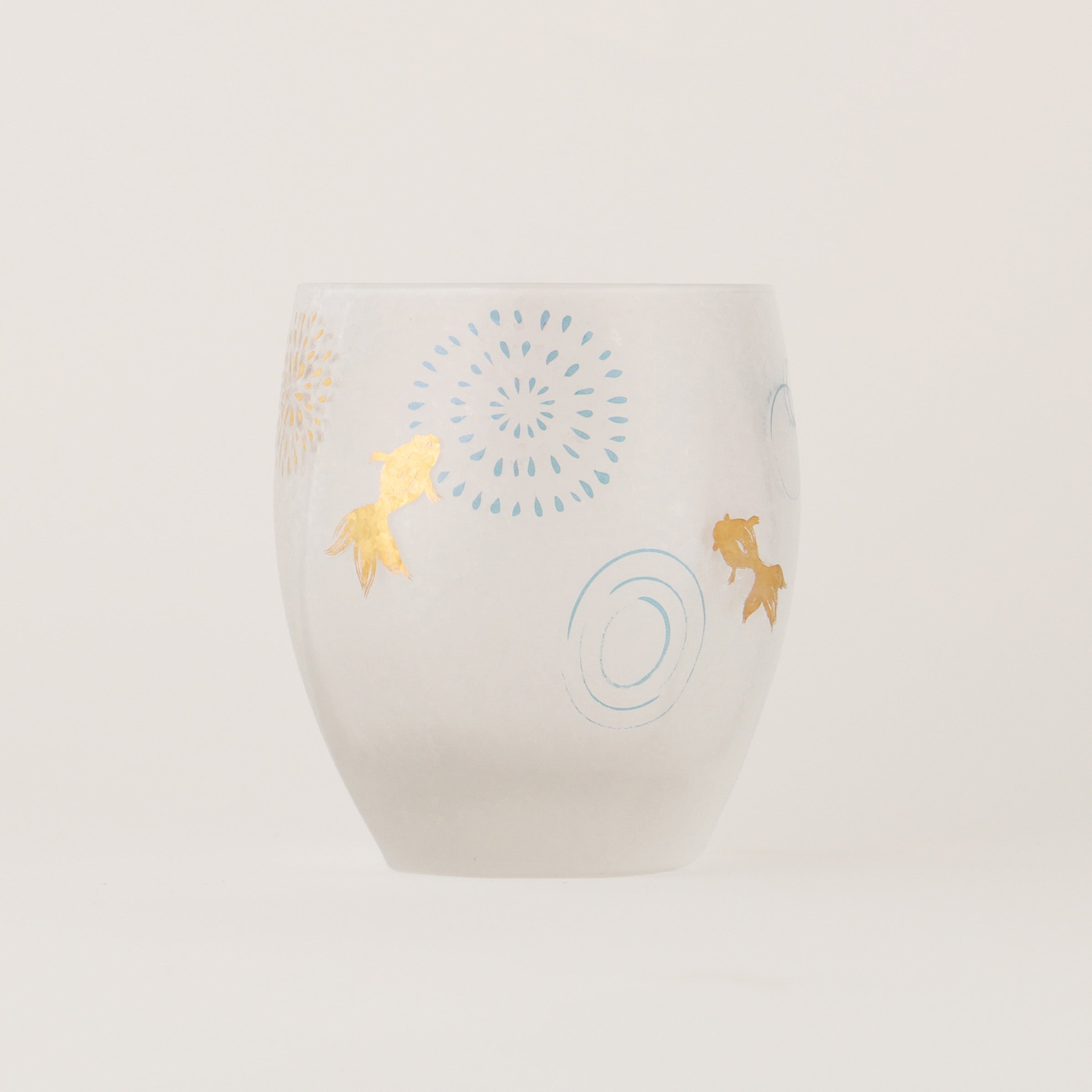 水面に映る花火が水紋と重なるロックグラス | の酒器・グラス