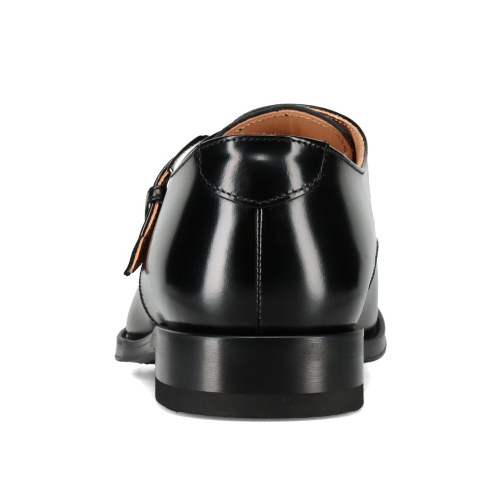 REGAL リーガル モンクストラップビジネスシューズ ブラック メンズ