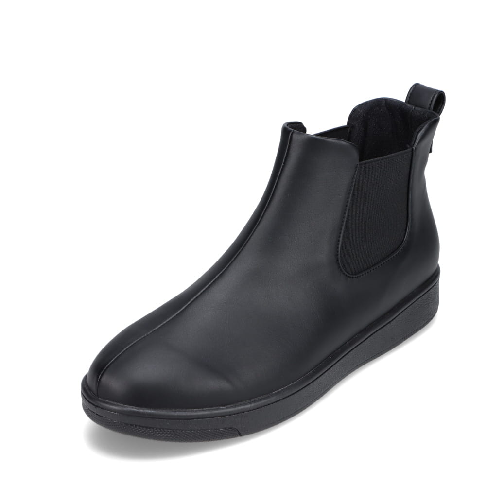 Pansy パンジー 防水サイドゴアブーツ メンズ ブラック | 靴（シューズ