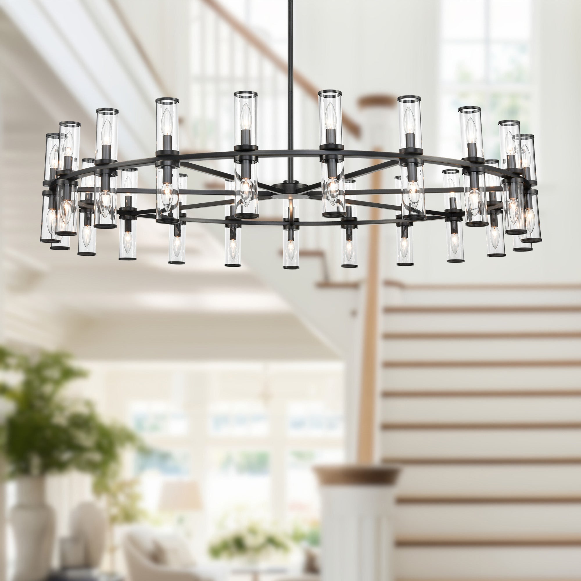 Revolve 61-in Chandelier – Kuzco Lighting