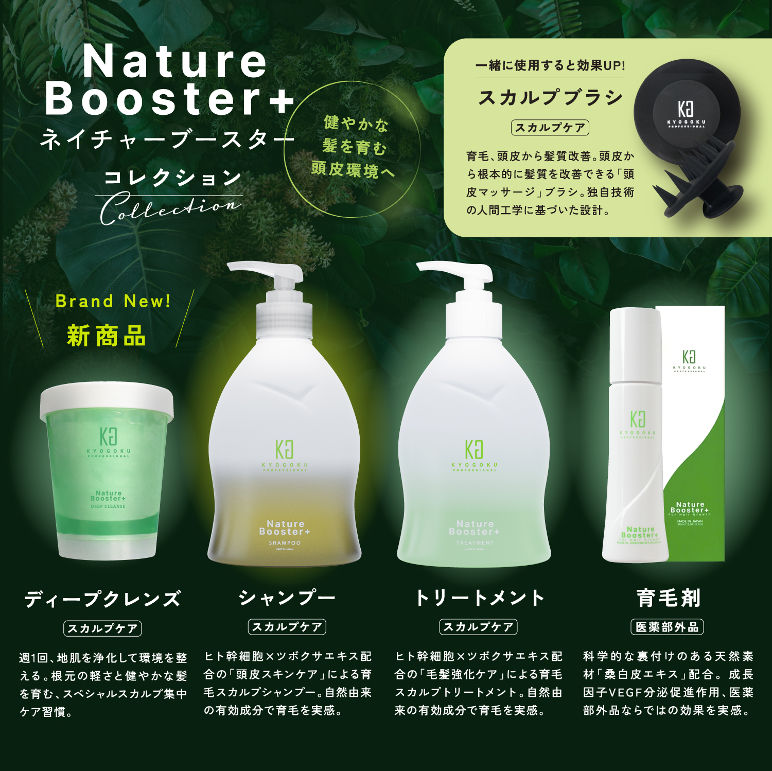 Kyogoku Professional / ネイチャーブースターディープクレンズ