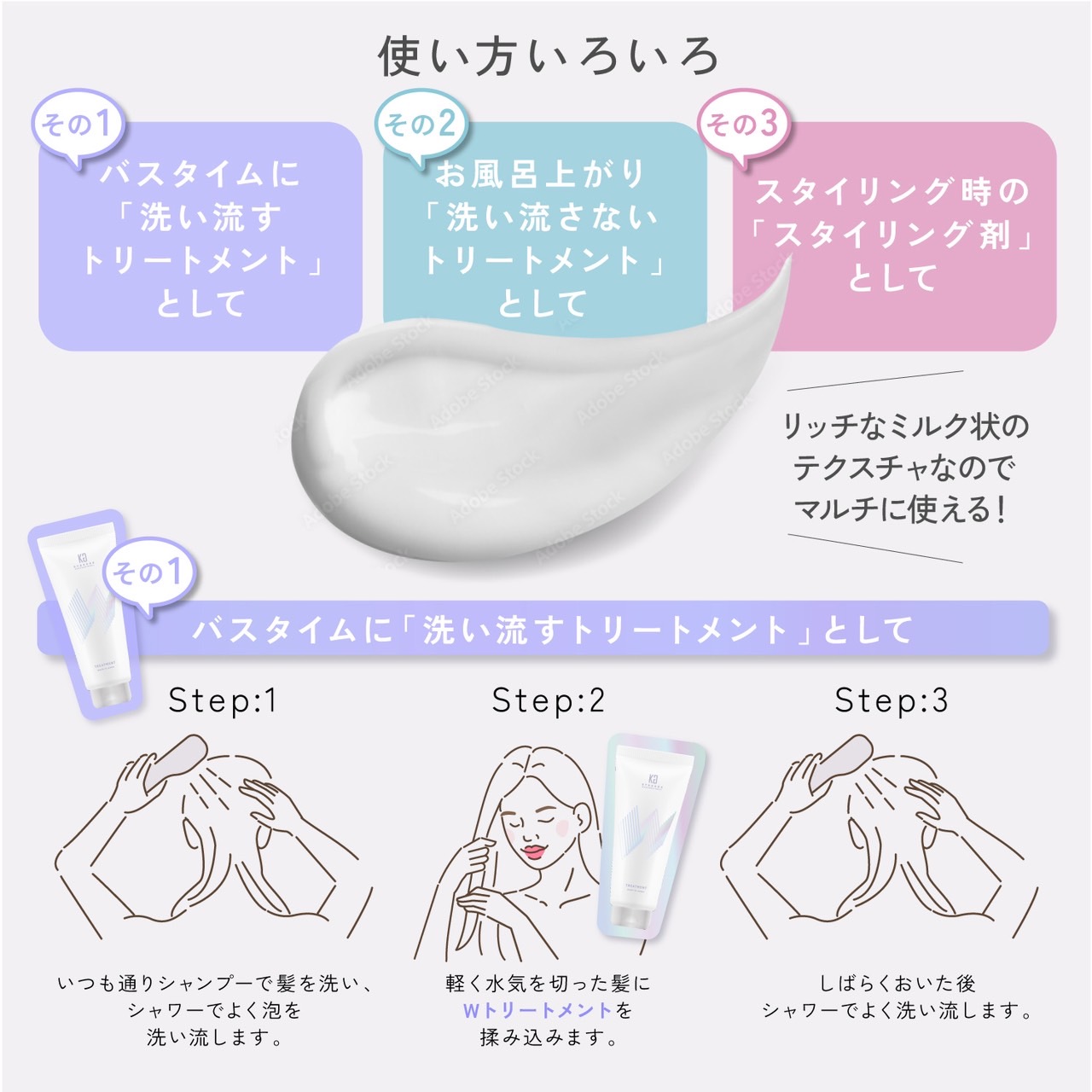 Kyogoku Professional / KYOGOKU Wトリートメント 洗い流さない