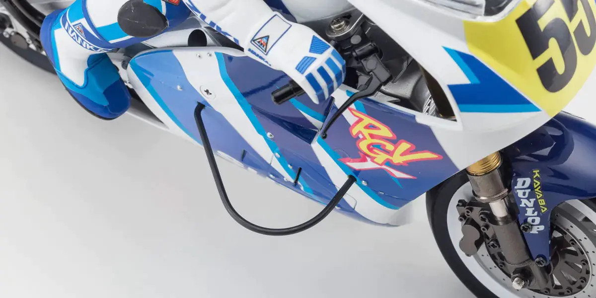 1:8 Scale Radio Controlled Electric Powered Motorcycles Hanging On