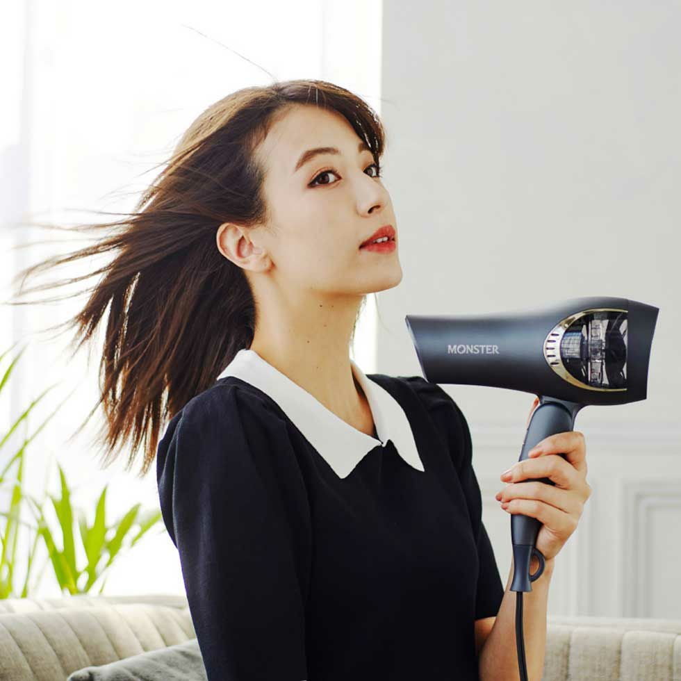 販売終了】MONSTER(モンスター) ダブルファンドライヤーKHD-W815