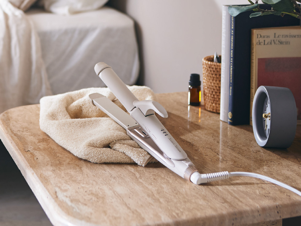 サロンセンスマイナスイオン2WAYアイロン28mmコンパクトサイズKHR-7550