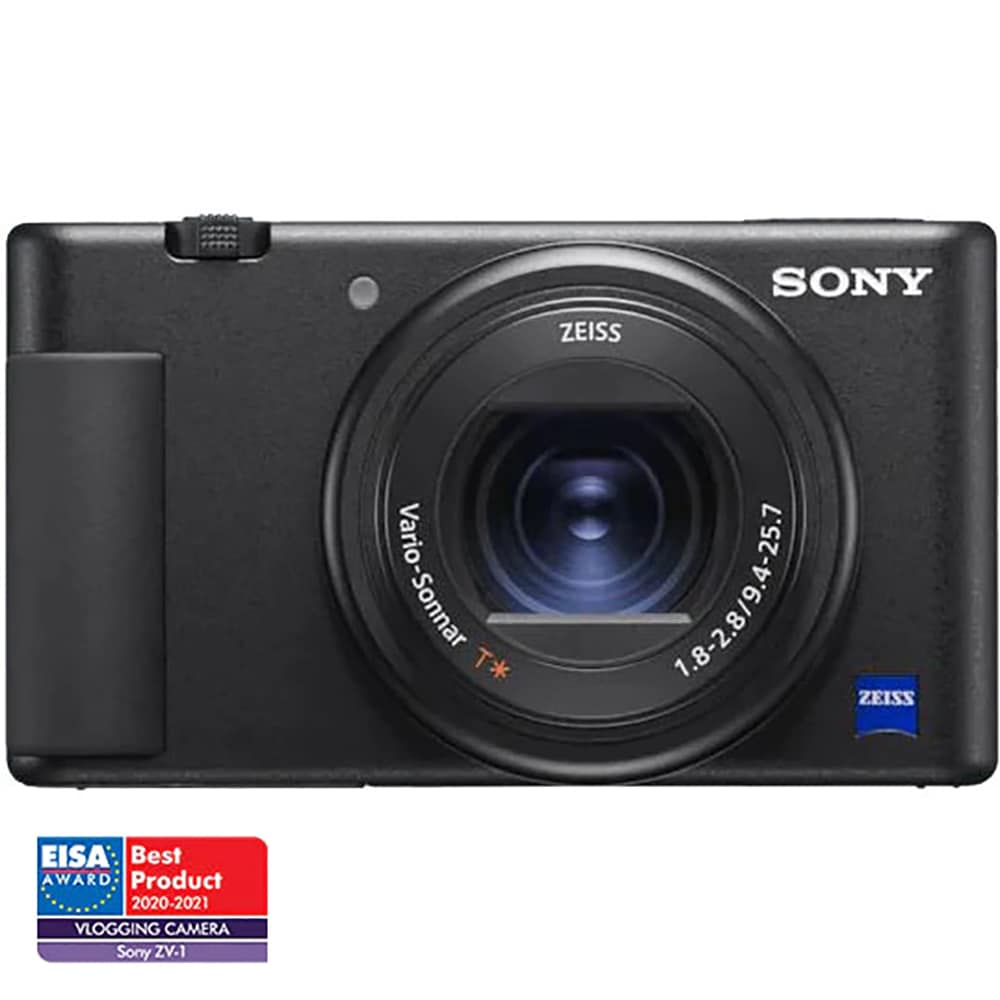 Camera video Vlogging SONY ZV-1F, 4k, Wi-Fi, negru