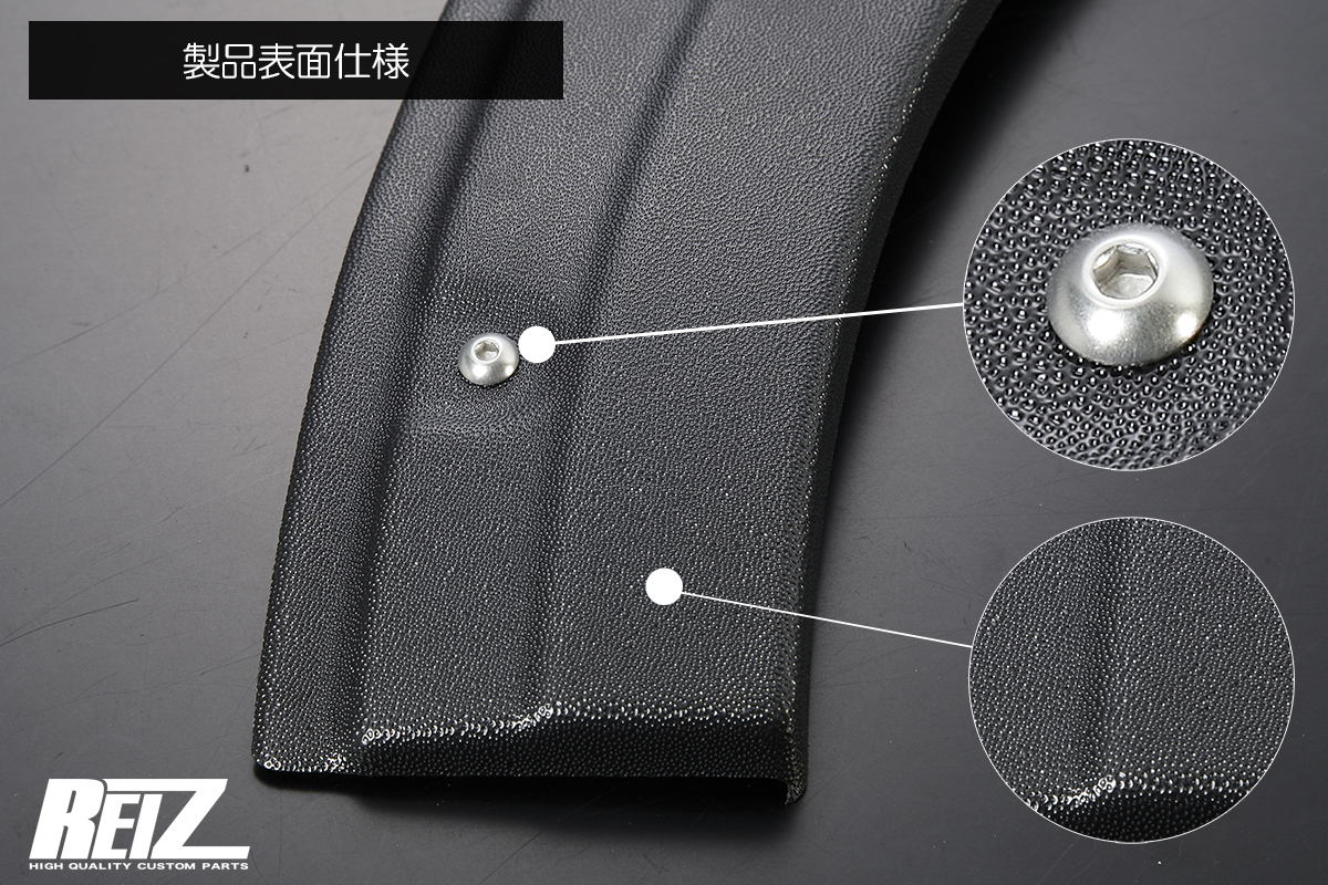 オーバーフェンダー [ABS製/片側9mmワイドタイプ] S500P/S510P