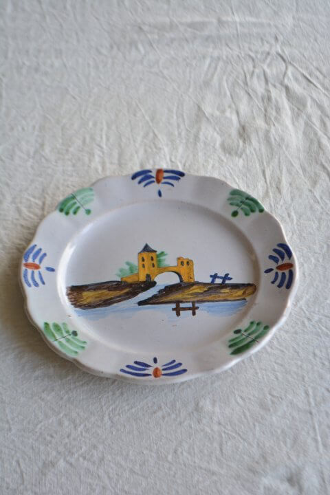 1800年代 ムスティエ アンティークプレート | La. YHA