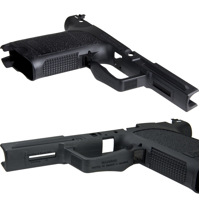 L.A.ホビーショップ / マルイ GBB USP9用 リアル刻印フレーム [USP-04