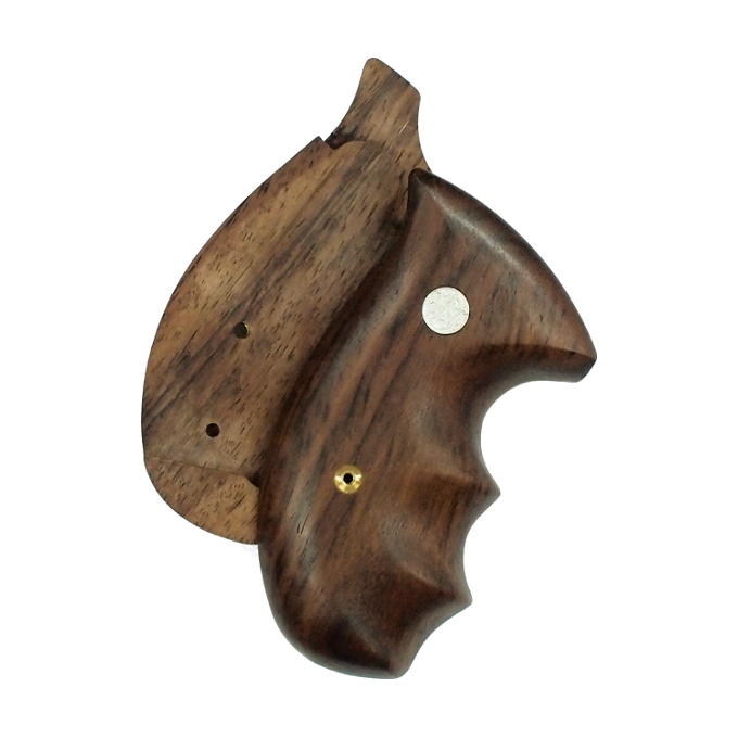 L.A.ホビーショップ / 木製グリップ : S&W Kフレーム用 オーバーサイズ