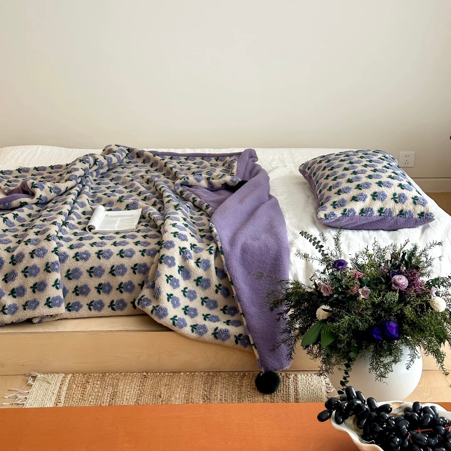 natural organic flower blanket (5design) オールシーズン使える万能